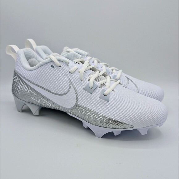 Nike Vapor Edge Speed 360 2 White Football Cleats Men's Size 9 DA5455-102 - Picture 1 of 7
